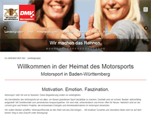 Tablet Screenshot of dmv-lg-bw.de
